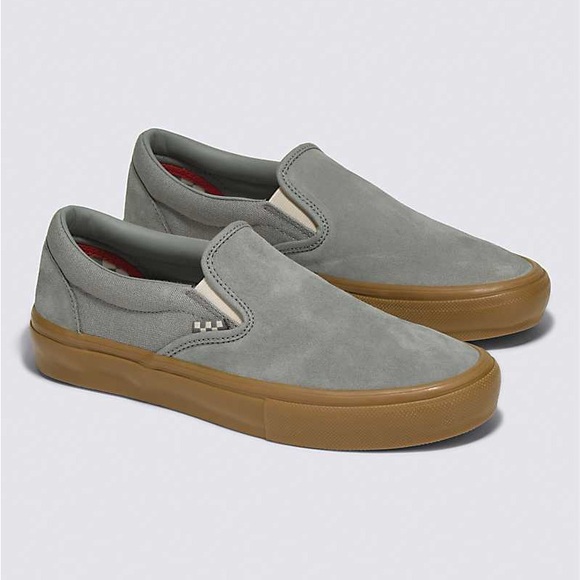 Vans Other - Vans Skate Slip On “Grey/Gum” - SZ13